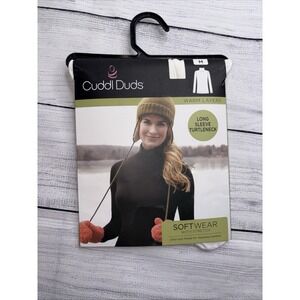 NWT Women's Cuddl Duds Softwear with Stretch Long Sleeve Turtleneck